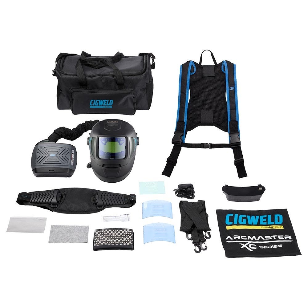 PAPR welding helmet