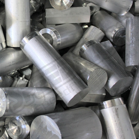 Aluminium bar ends for lathe stock - 3kg